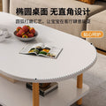 Coffee table small apartment double layer thickened rental house simple table high-end simple tea table bedroom small table