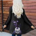 2025wish halloween skull print cardigan long sleeves outweartopsin stockfashion style loose type