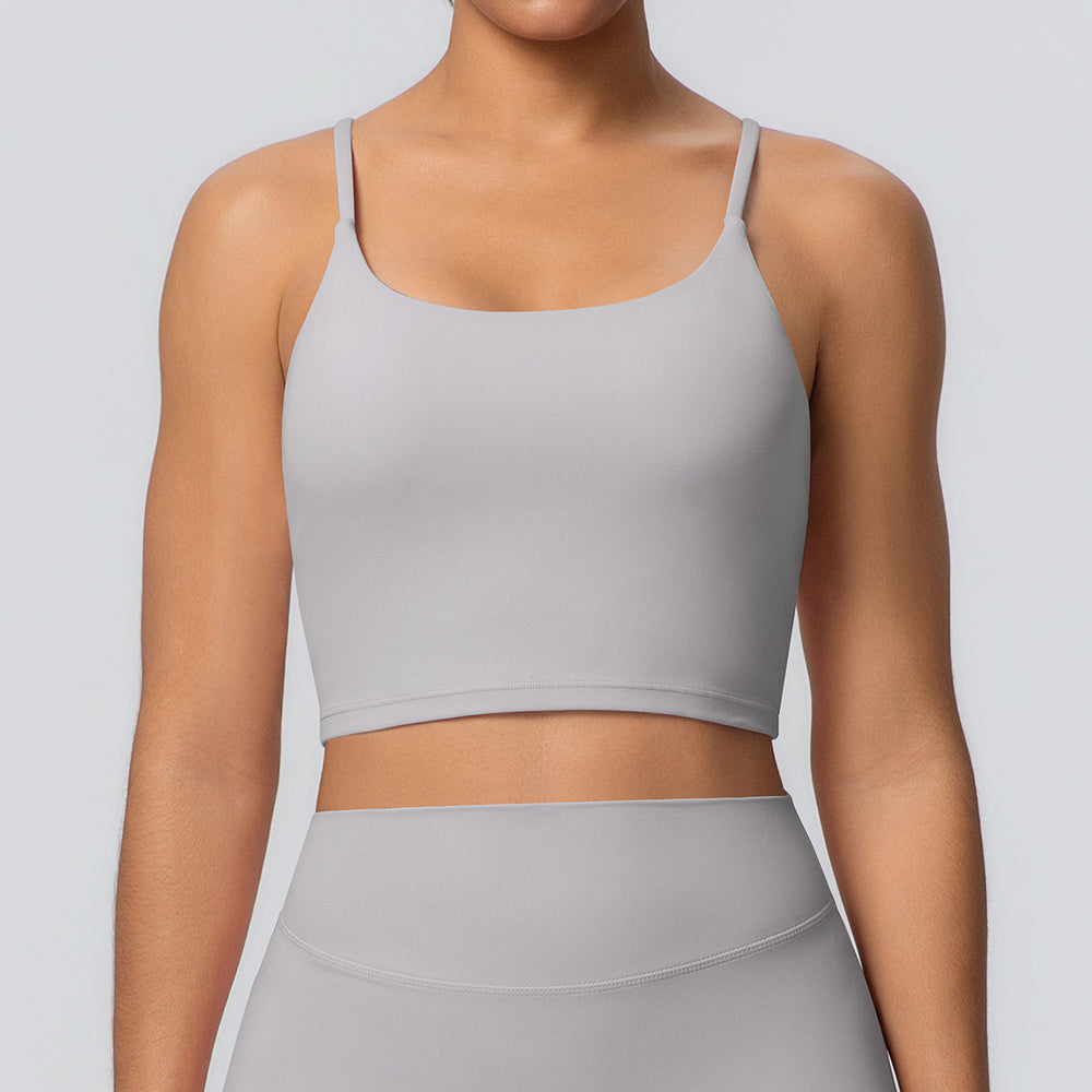 new arrival yoga tops sports intimates with chest pads thin straps beautiful back running fitness vest suspenders yoga clothes