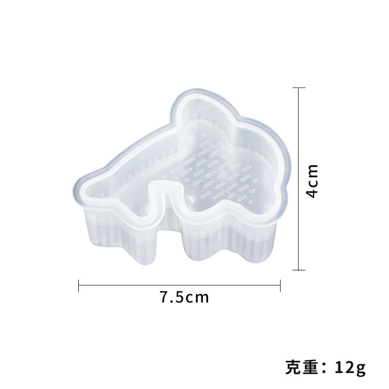 Creative cartoon triangle rice ball mold - household rice ball maker for kids' bento boxes - wholesale nori sushi molds