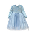 Girls' princess dress -  spring/autumn collection - elsa birthday dress - children's formal gown - tutu dress - elsa mesh dress