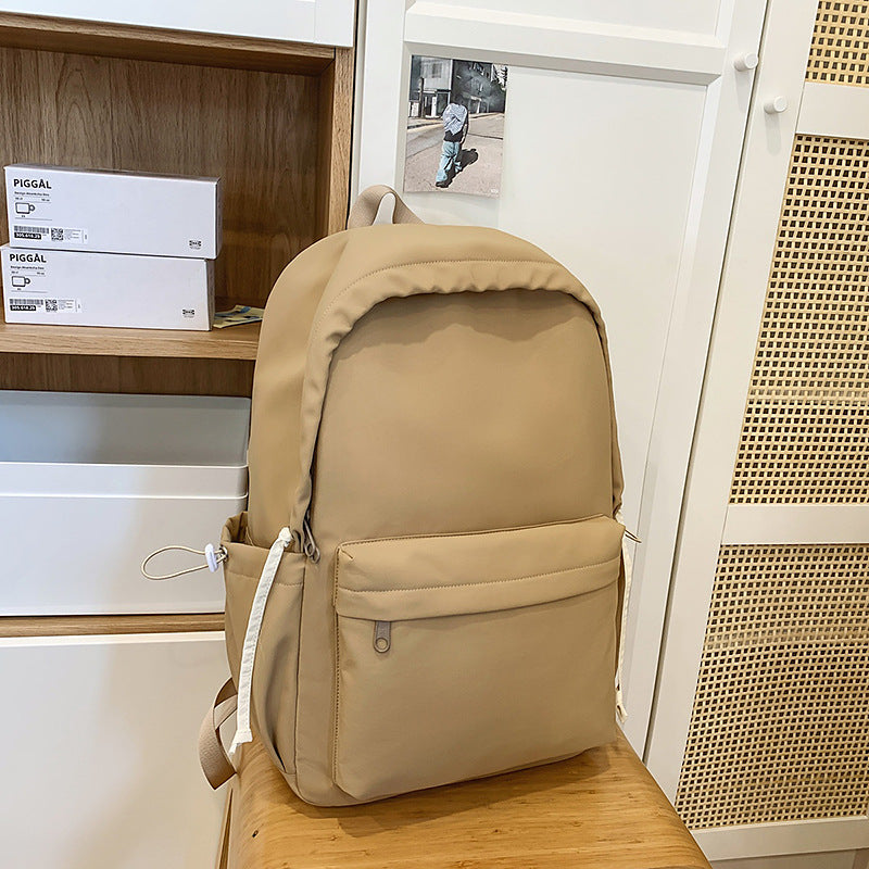 New minimalist casual backpack - japanese style, perfect for high school and college students, commuting, lightweight, and fits a laptop