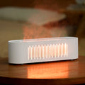 artificial large fog volume flame humidifier embedded fireplace usb atmosphere light for home flame aromatherapy machine