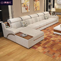Ready-to-assemble fabric sofa set for living room, suitable for both winter and summer, modern minimalist style, available in various sizes for small to large apartments