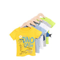 Children's summer short-sleeve t-shirt,  new arrival, half-sleeve tee for toddlers and young children, summer style, kids' cropped top, breathable trendy tee