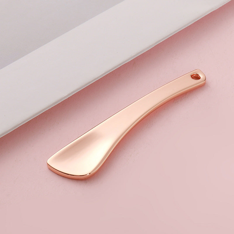 Zinc alloy eye cream mask spoon beauty skin care tool cosmetics dispensing spoon eye cream application pick stick digging spoon