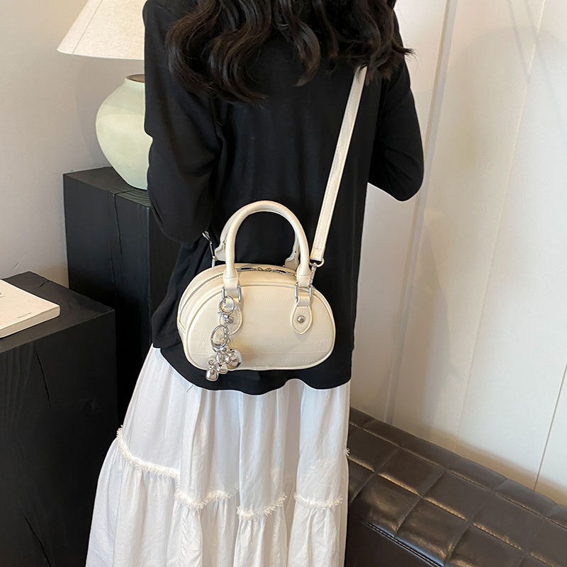 Classy silver small bag for women new arrival popular easiest for match crossbody bag fashion super popular satchel bowling bag
