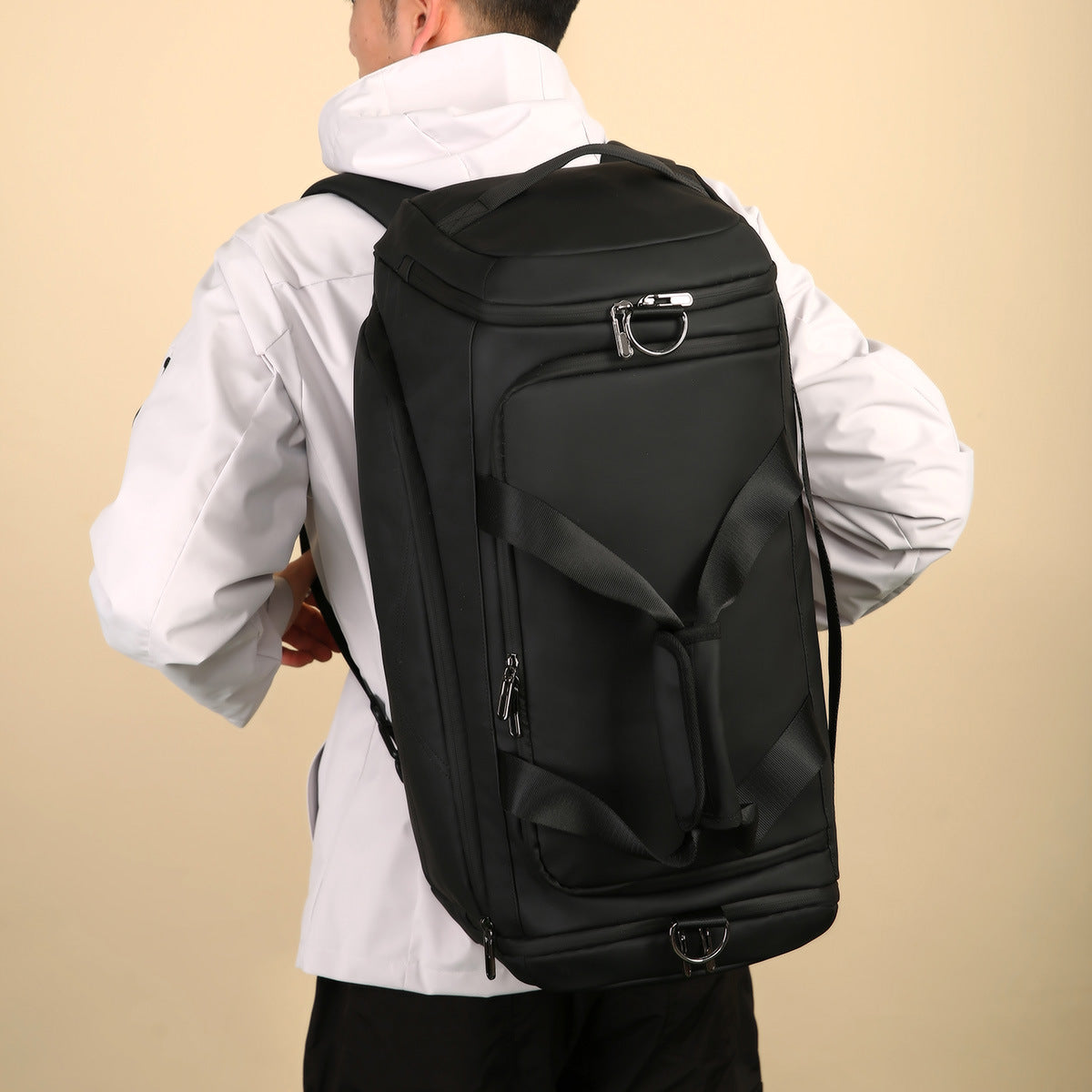 New outdoor sports training bag cover tie rod dry and wet separation travel bag large capacity multi-function double back luggage bag