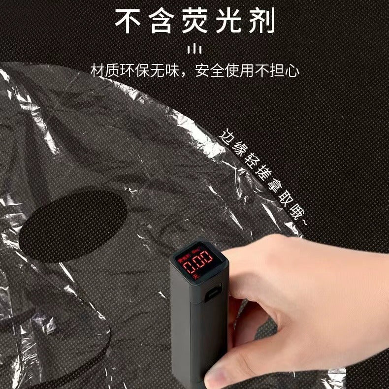 Disposable plastic mask sheets cling film diy mask paper mask hand mask foot mask pe household 100 pieces