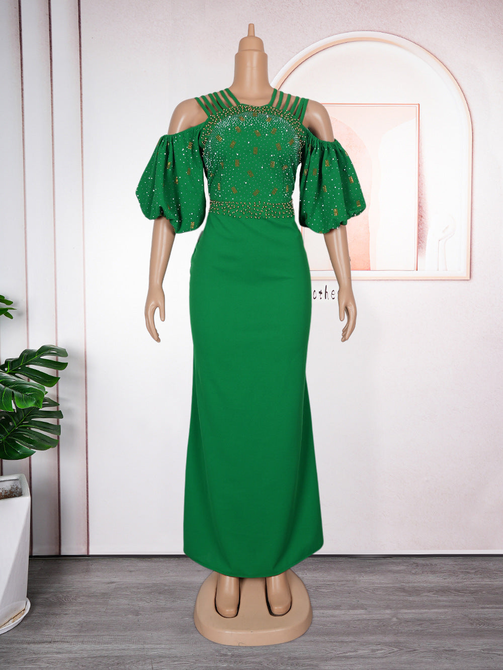 European and american export african women's clothing   plus size dresses halloween banquet party evening gowns