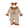 Children's clothing cross-border european and american girls long sleeves stripes jumpsuit baby children's clothing suit