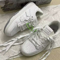 Hong kong style white sneakers - trending on instagram, versatile, height increasing, casual shoes for women, 2026 spring new arrivals, student athletic skate shoes