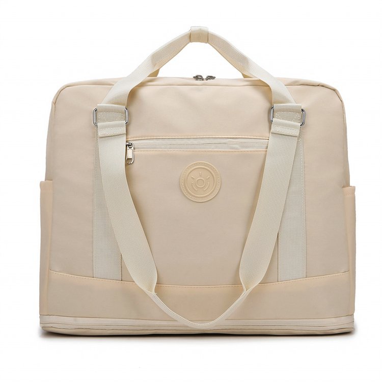 New expandable fitness bag, light luggage storage bag for short trips, large capacity cover, tie rod fashion travel bag.