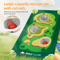 Hand-pushed kids golf set indoor and outdoor telescopic box sports toys family interactive sports simulation batch