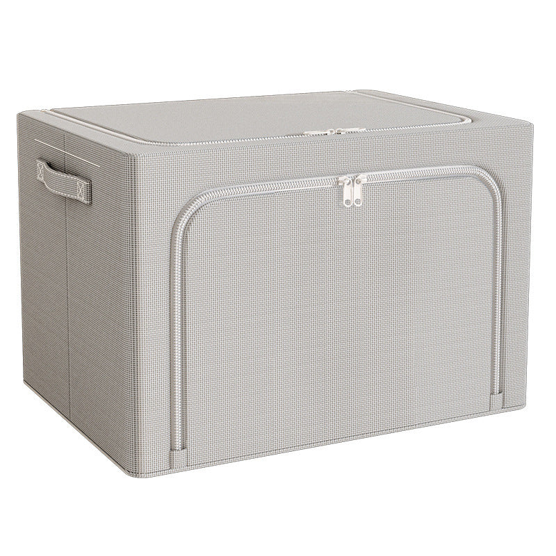 Large window clothing storage box Thickened large capacity foldable toy storage box Household wardrobe quilt storage box