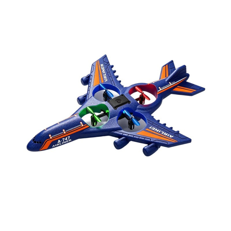 new arrival remote control aircraft kids toys a747artificial passenger aircraft quadcopter resistant to falling foam aircraft model flying