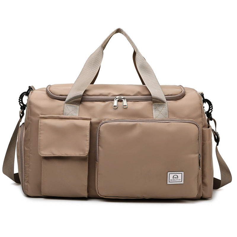 New portable swimming bag dry and wet separation waterproof large capacity fitness bag travel bag oblique span luggage bag wholesale