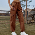 Fashion cross-border  new arrival denim semi-elastic design stylisheasiest for matchworkwear pants  women's trendy