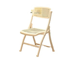Minimalist folding chair - perfect for dorms, study, home, office, and back support. space-saving design for extended sitting