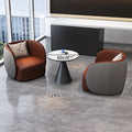 Luxury office sales center negotiation table and chair set, hotel lobby sofa seating area, reception room sofa combination