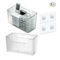Kitchen onion, ginger and garlic storage basket, no punching wall hanging handy gadget, ginger and garlic basket, spice storage rack, storage box