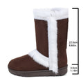 Exportthick sole snow boots fur all-in-onewinter style fleece-linedthickenedpetitesheattechnortheast cotton shoes knee high boots