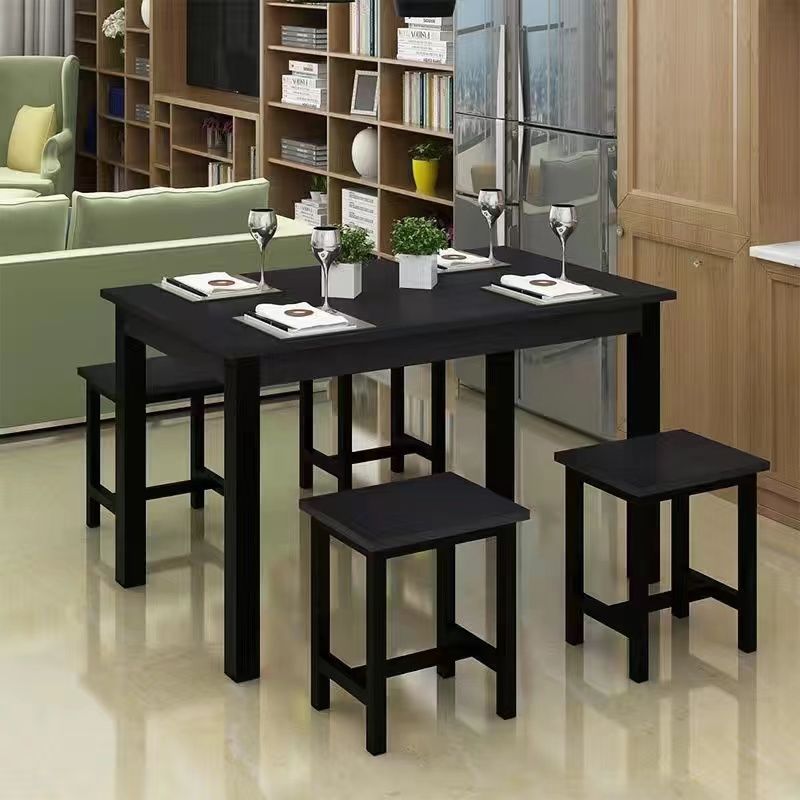 Dining table and chair combination snack bar restaurant fast food restaurant casual breakfast shop rectangular restaurant noodle shop dining table