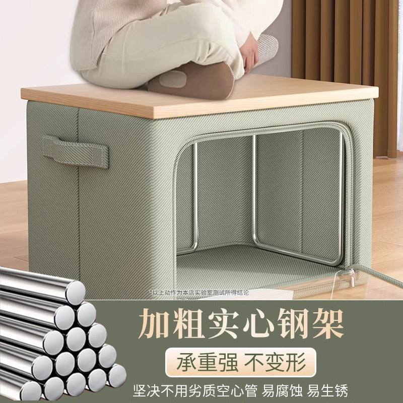 Oxford cloth large window storage box, special Baina box for clothes, wardrobe for clothes, quilt sorting box, storage box