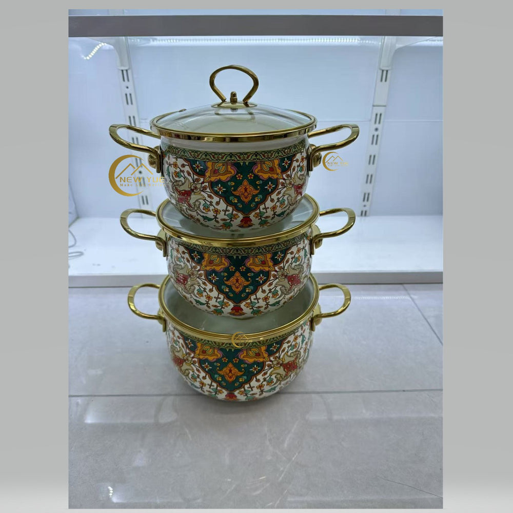 Bestselling enamel soup pot from a top foreign trade manufacturer, direct from the factory. high-end cast iron model with a painted finish. suitable for both induction cooktops and gas stoves, perfect for any kitchen