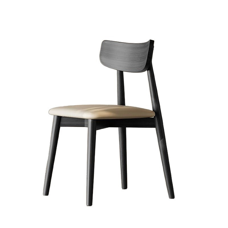 Italian solid wood dining chair scandinavian hotel restaurant chair accessible luxury modern casualfor home back chair stool paddle chair