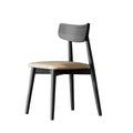 Italian solid wood dining chair scandinavian hotel restaurant chair accessible luxury modern casualfor home back chair stool paddle chair