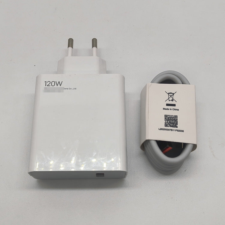 European and american standard original charger 67w/120w, compatible with xiaomi phone chargers, max super fast charging 33w