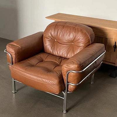 Medieval style lorch sofa designer lazy sofa chair steel armchair armchair