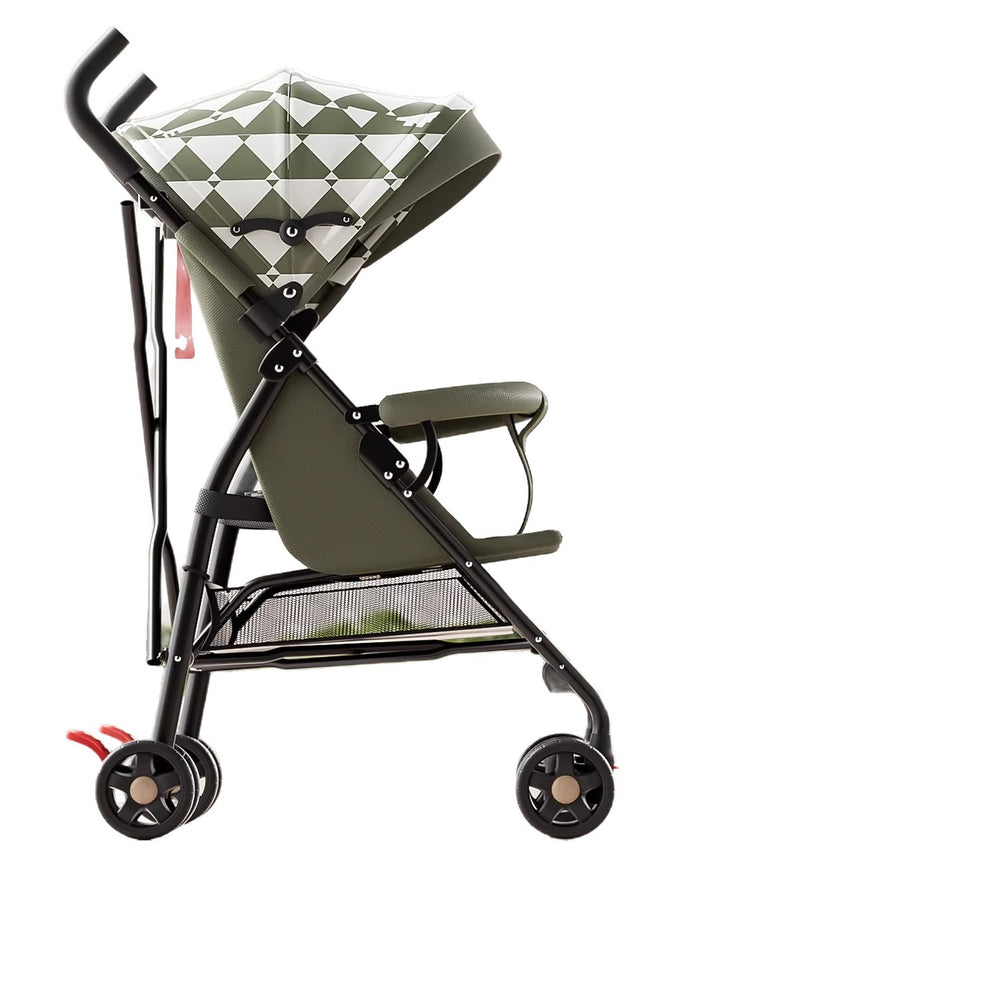 Baby stroller lightweight foldable umbrella stroller reclining seat summer travel pram for infants and toddlers