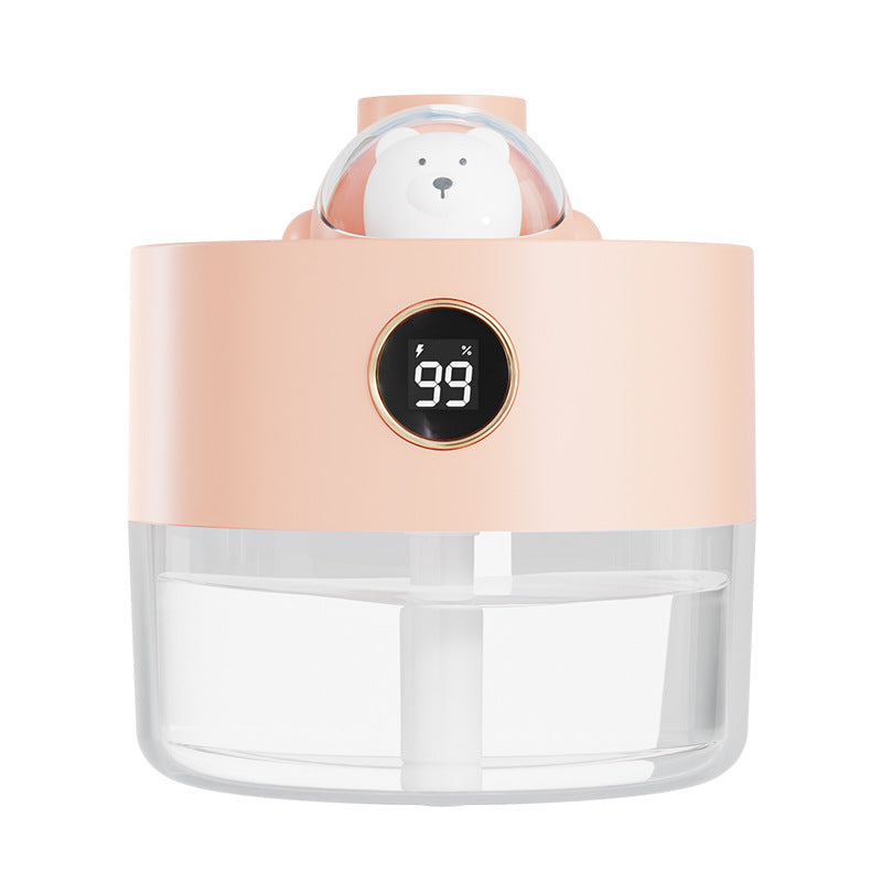 New arrival humidifier cartoon cute pet digital display small smart hydration device office dormitory charging air atomizer