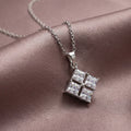 Stylishfashionelegant copper inlaid zirconium necklace accessible luxuryniche style women's easiest for matchsummerbest selling non-fading clavicle chain jewelry