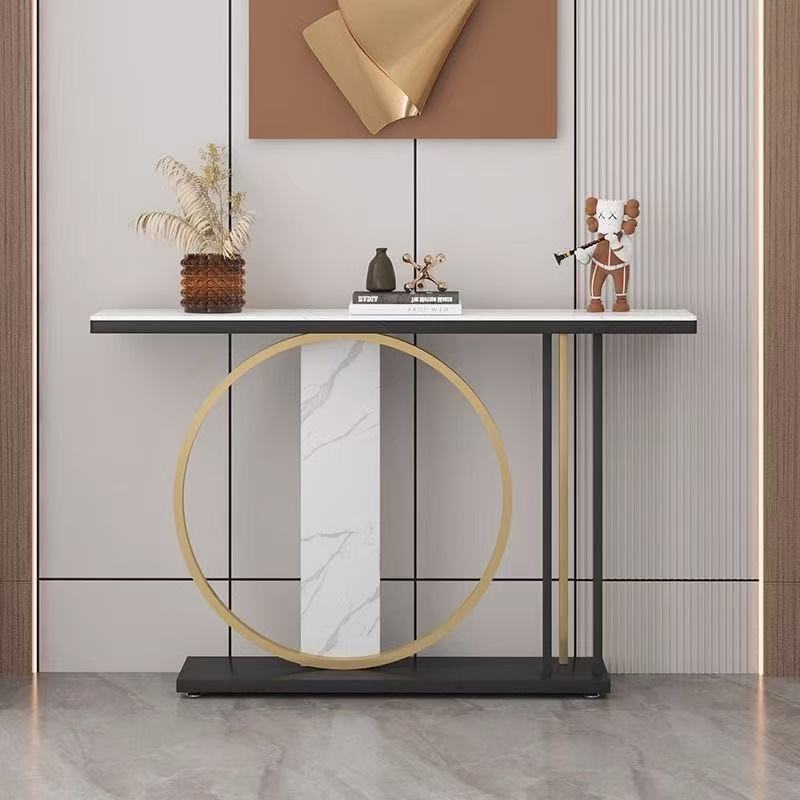 Entryway cabinet light luxury high-end entrance table ultra-narrow extremely narrow corridor aisle entrance table entrance door altar rock slatted case