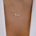 Wholesale rhinestone pendant necklaces - european & american style, cross-border, alloy, minimalist, versatile jewelry for women - star, moon, and clavicle chains