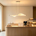 Nordic bench pendant light - linear dining table lamp - modern minimalist bar counter light - dining room, front desk, and cashier counter decoration