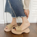 2026 new arrival: popular chunky sole slides for women - summer outdoor wear, non-slip, fashionable, versatile sandals & slides - wholesale for export