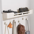 Gun gray towel rack, punch-free bathroom bathroom storage rack, wall-mounted towel rack, bathroom bedroom door storage