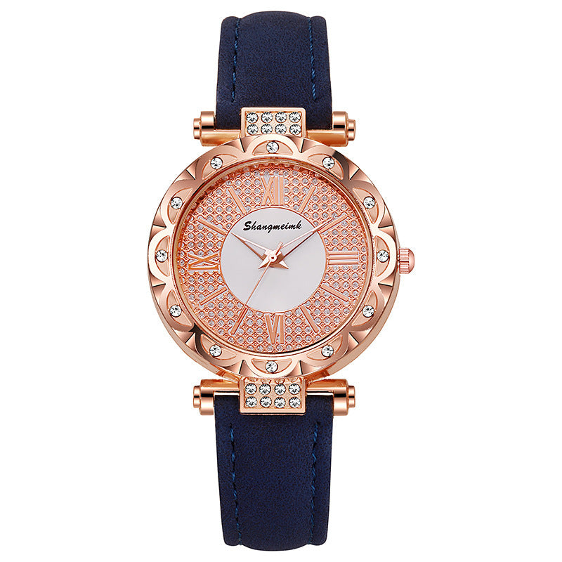 new arrival women's k-style quartz watch casual classic belt women's watch fashionsuit