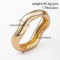 Fashion cross-border e-commerce new jewelry casual circle open bracelet irregular ancient zinc alloy bracelet jewelry
