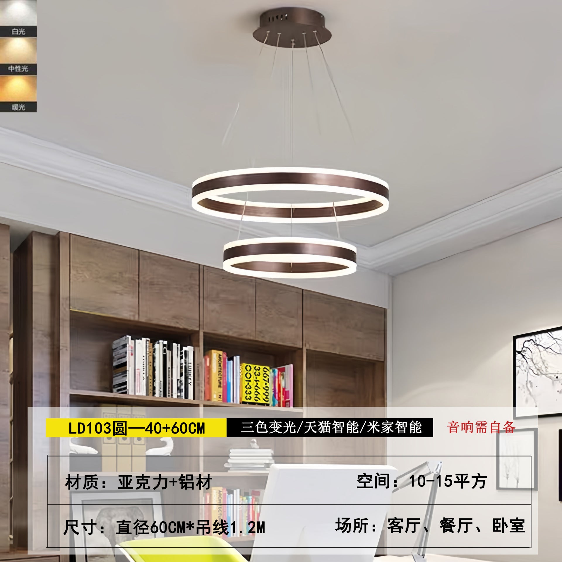 High-end hall, living room chandelier, modern simple light luxury restaurant, Nordic minimalist style, Zhongshan home improvement lighting fixtures