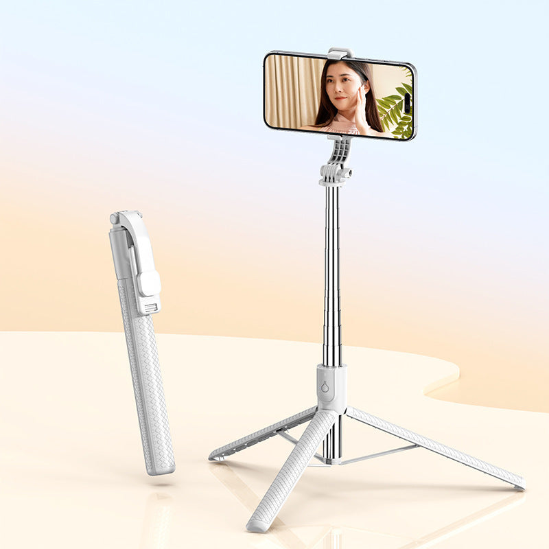 r7l selfie stick 1.7m handheld stabilizer anti-shake r7l telescopic bluetooth remote fill light phone holder