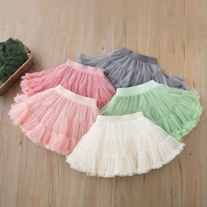autumgirl skirt tutu skirt cute skirt tutu skirt mesh skirt