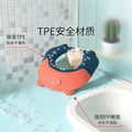 Kids' bath visor, baby shampoo cap, goldfish head shampoo hat, protective cap, adjustable bath & shampoo visor with ear protection