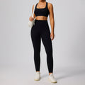 Amazon women's two-piece activewear set: high-waisted, butt-lifting, compression workout outfit - quick-dry, breathable yoga set