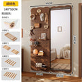 Bear hole board full-length mirror hidden push-pull full-length mirror for home can be closed invisible wall-mounted fitting mirror no