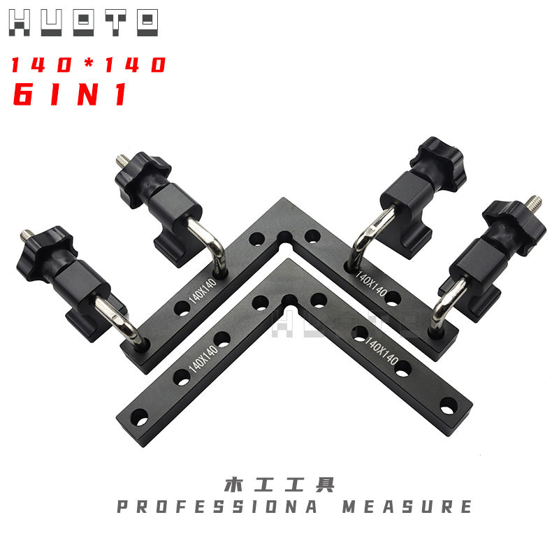 Woodworking Right Angle Positioning Clip Adjustable Fixed Clip Woodworking Puzzle Right Angle Positioning Ruler 90 Degree Right Angle Ruler Woodworking Tools